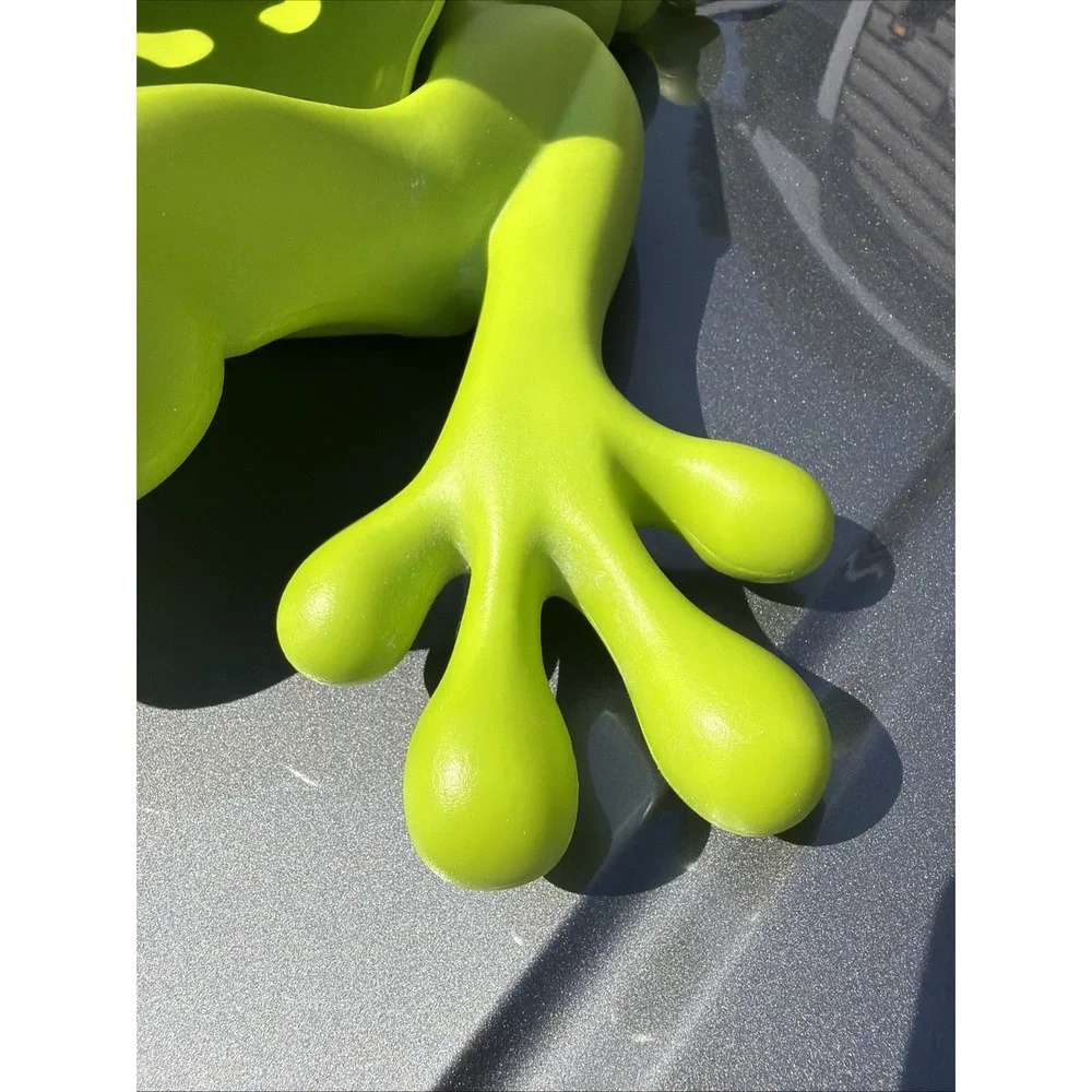 Boon Frog Pod Bath Tub Toy Scoop & Storage Holder Caddy Storage Pool Water Green